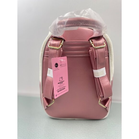 Her Universe Hello Kitty Rhinestone Fuzzy Mini Backpack - Picture 10 of 16